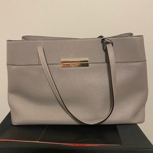 Gray Kate Spade bag